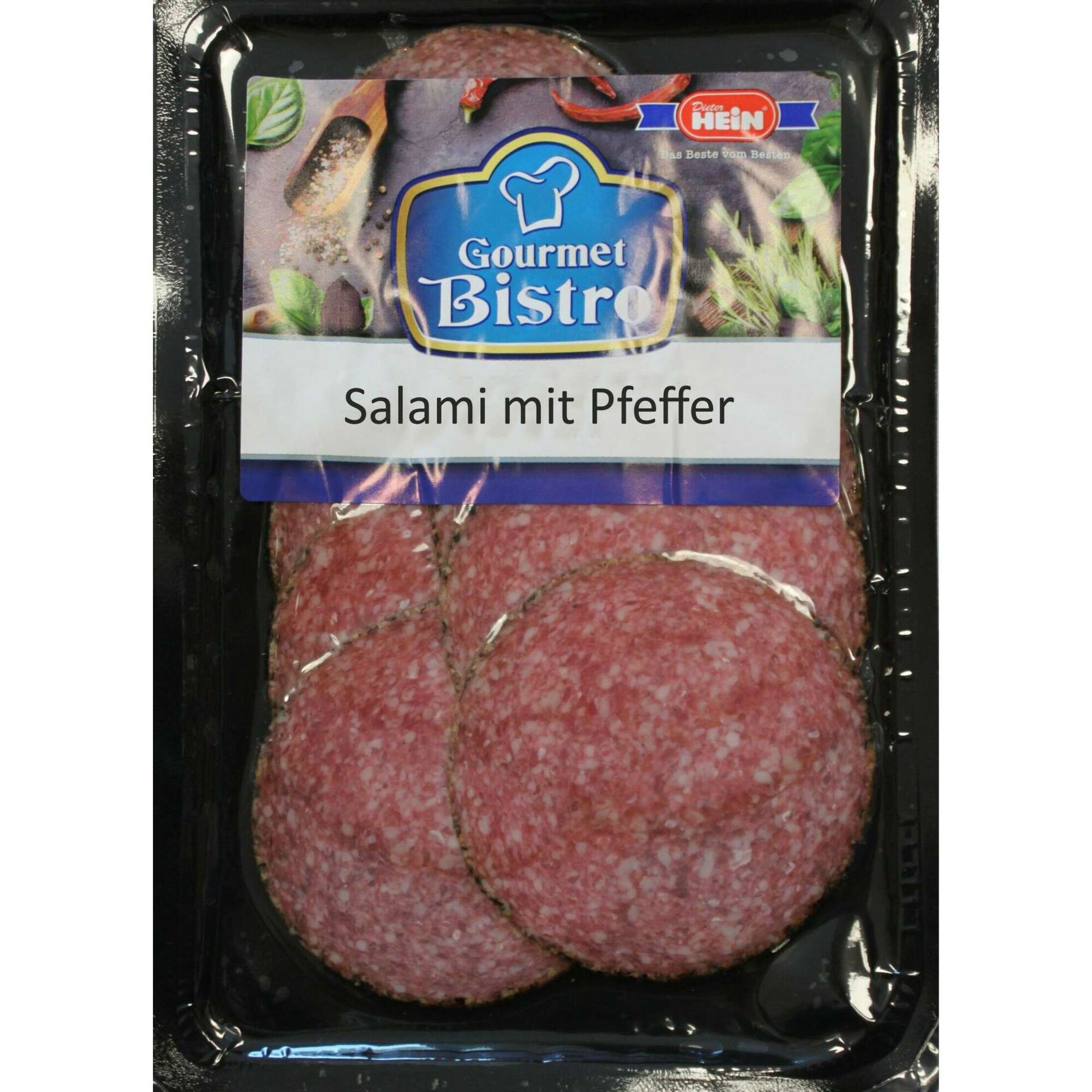 Salame com Pimenta Fatiado