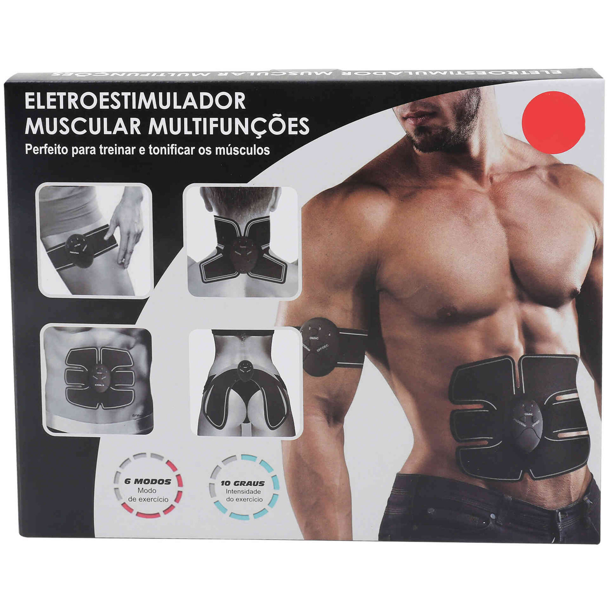 Eletroestimulador Muscular Multifunções