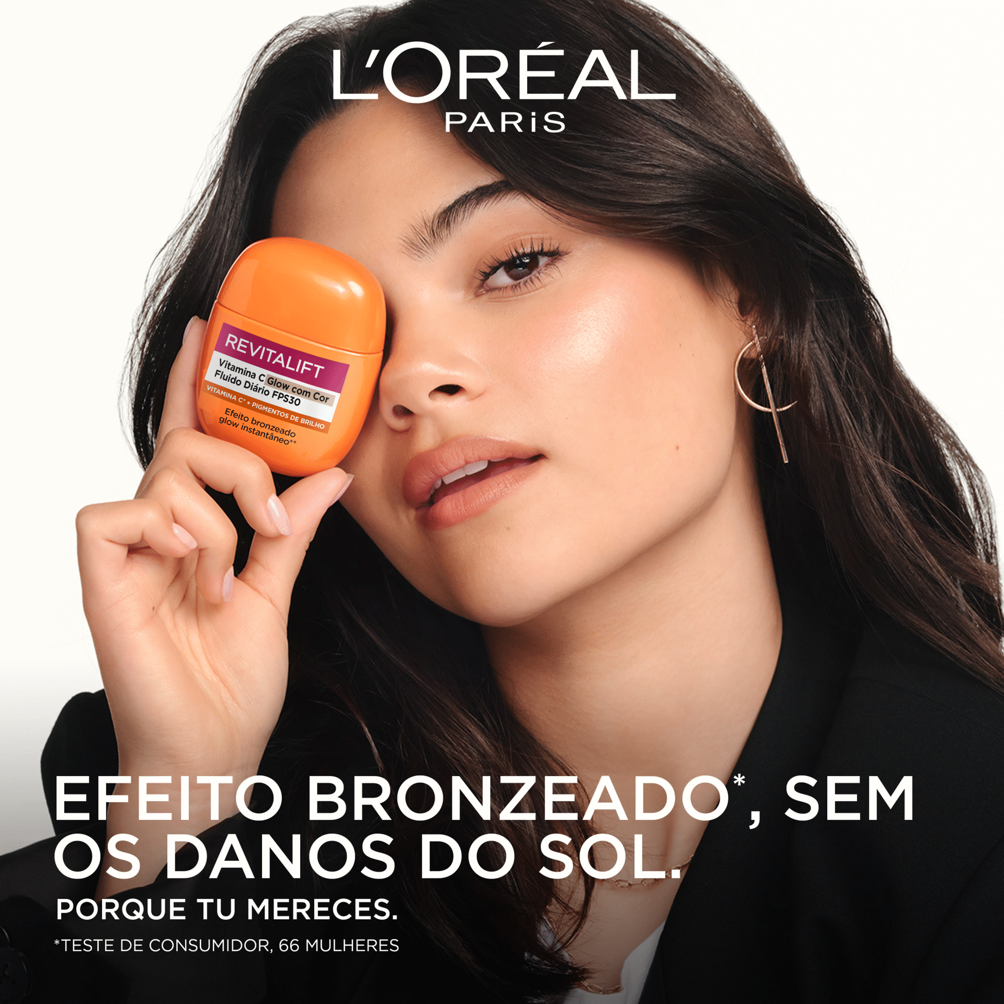 Creme de Dia com Cor Revitalift FPS30 L'Or&eacute;al Paris