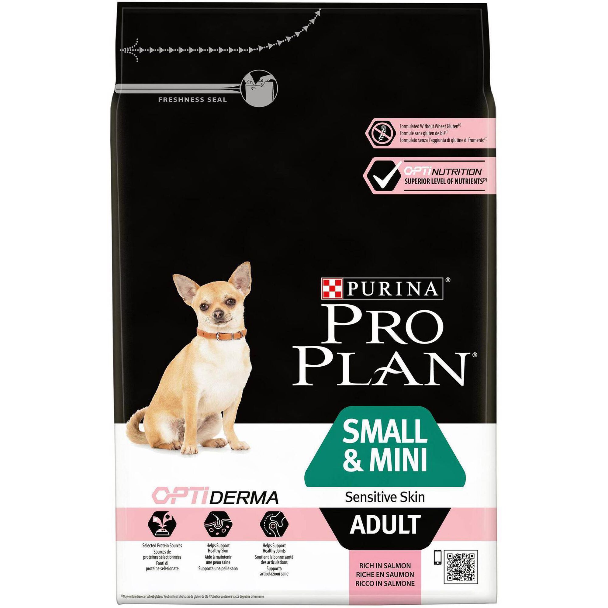 Ração para Cão Adulto Mini Optiderma Salmão Ração para Cão Adulto Mini Optiderma Salmão