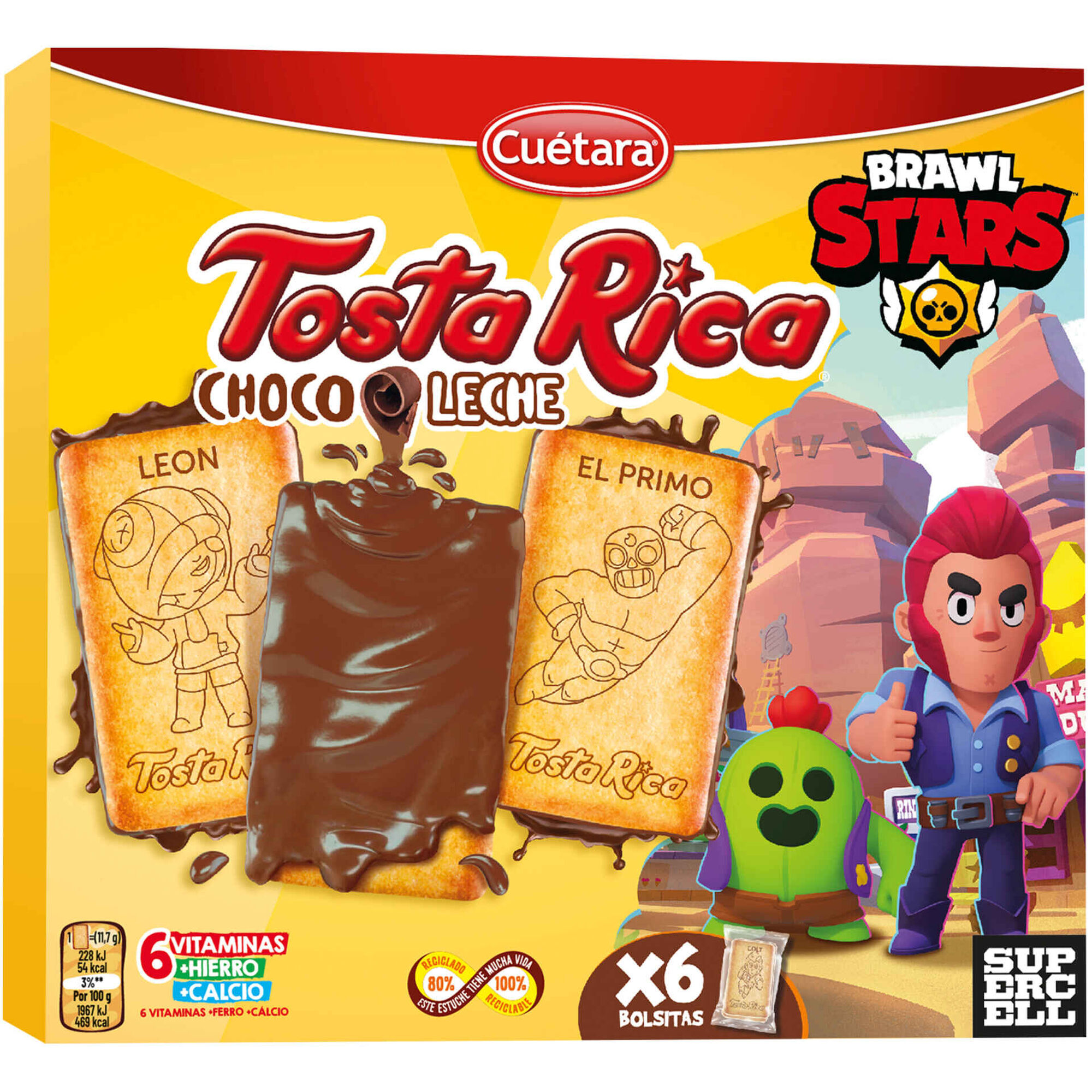 Bolachas de Chocolate Tosta Rica