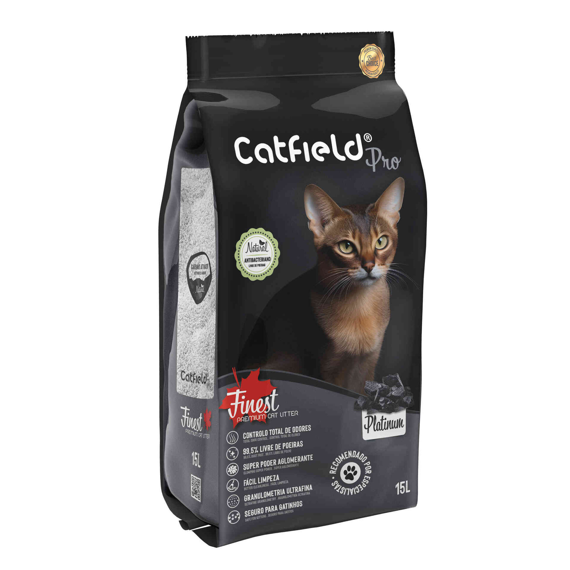 Areia Litter Platinum Pro Catfield