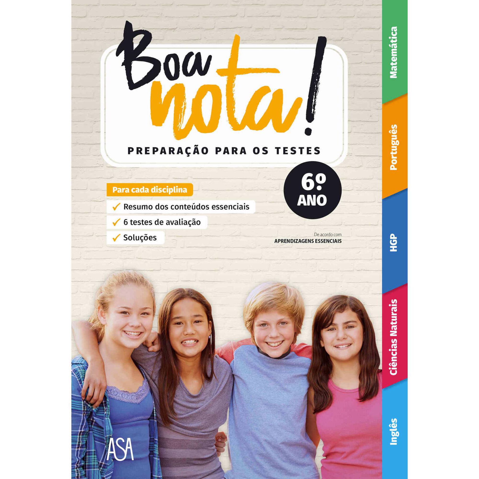 Boa Nota! Preparação para os Testes - 6º Ano