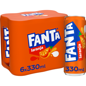 Refrigerante com G&aacute;s em Lata Laranja Fanta