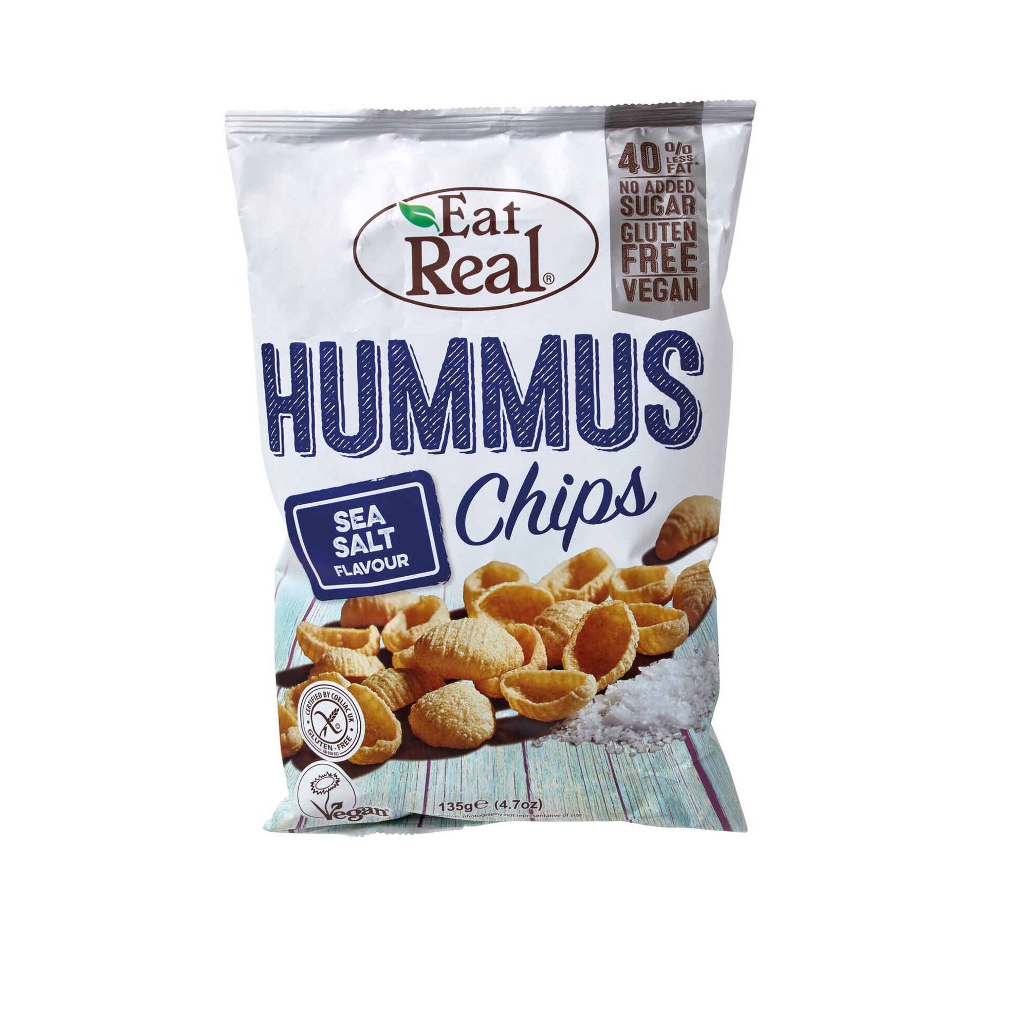 Snack Aperitivo Hummus e Sal Marinho sem Glúten Snack Aperitivo Hummus e Sal Marinho sem Glúten