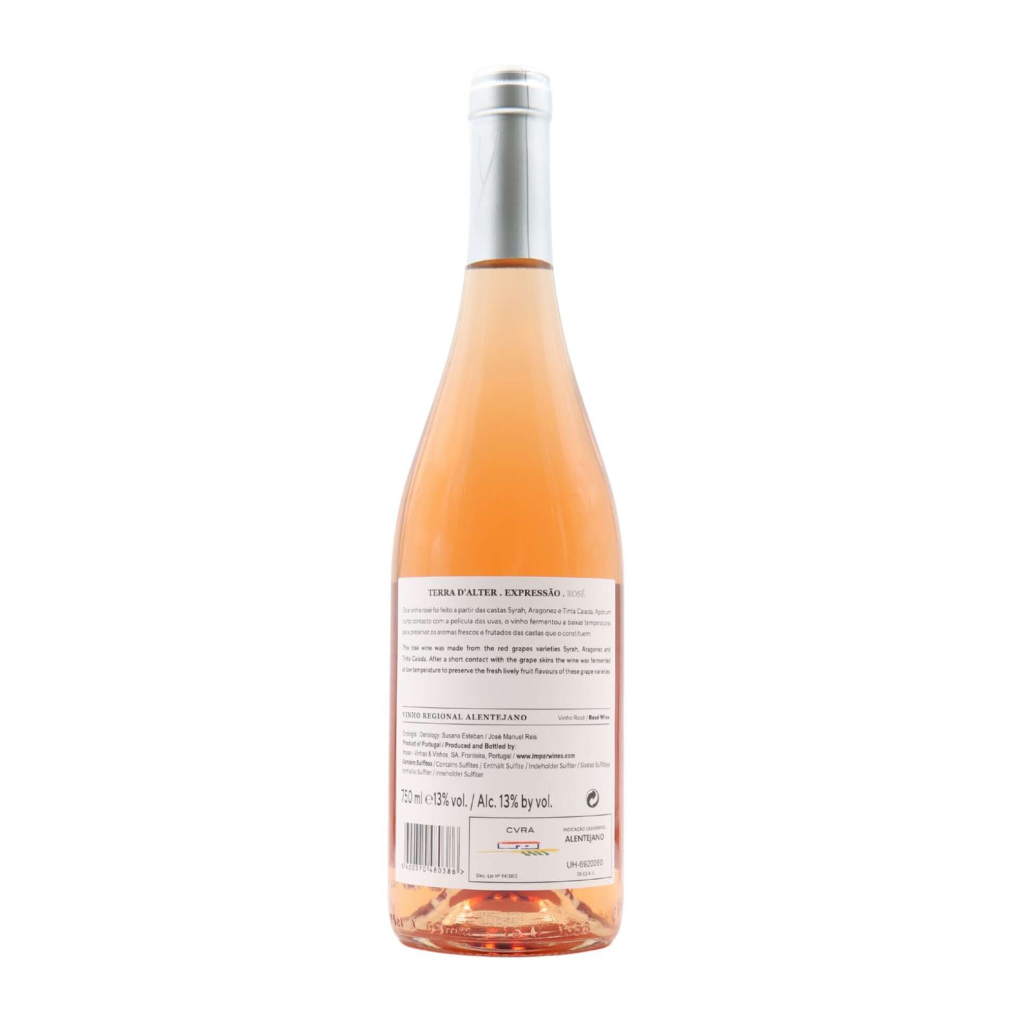 Terra D'Alter Express&atilde;o Alentejano Vinho Ros&eacute;