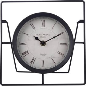 Rel&oacute;gio Preto com Arma&ccedil;&atilde;o Kasa