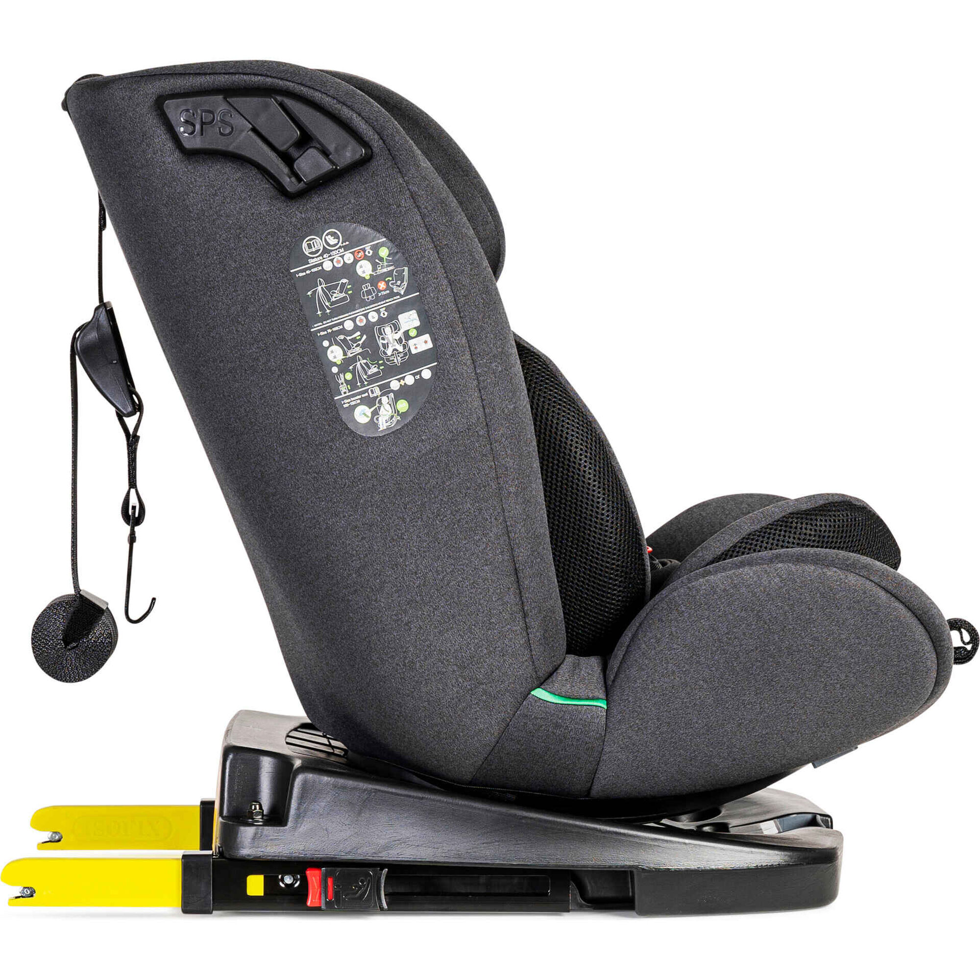 Cadeira Auto I-Size 40-150cm Isofix Rotativa Corfú