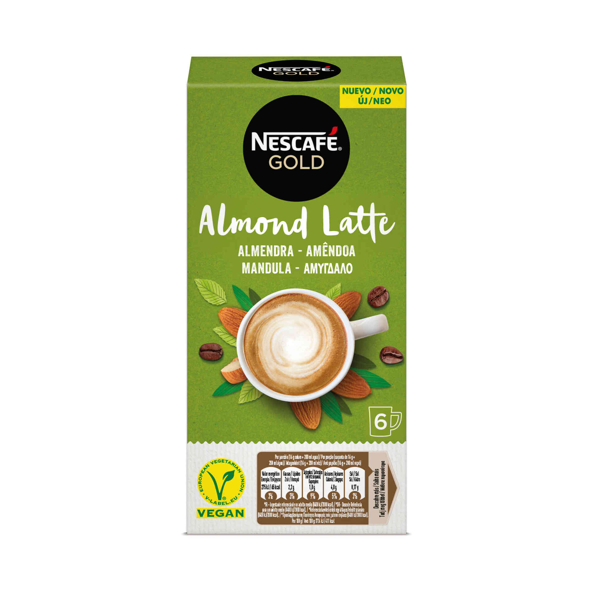 Café Solúvel Gold Almond Latte Café Solúvel Gold Almond Latte