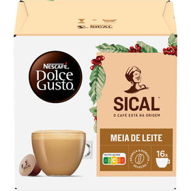 Cápsulas de Café Sical Meia de Leite Cápsulas de Café Sical Meia de Leite