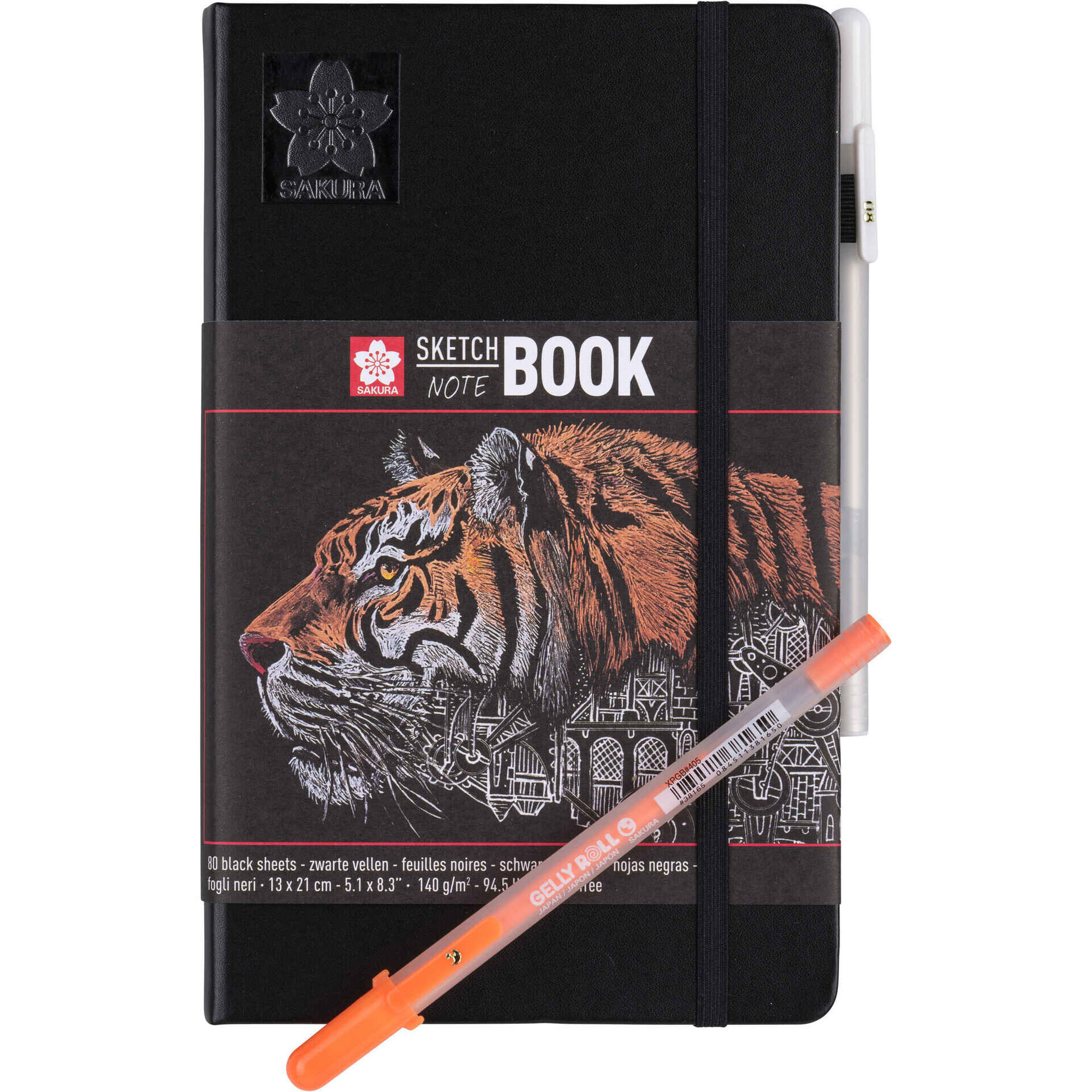 Caderno para Desenho com Folhas Pretas