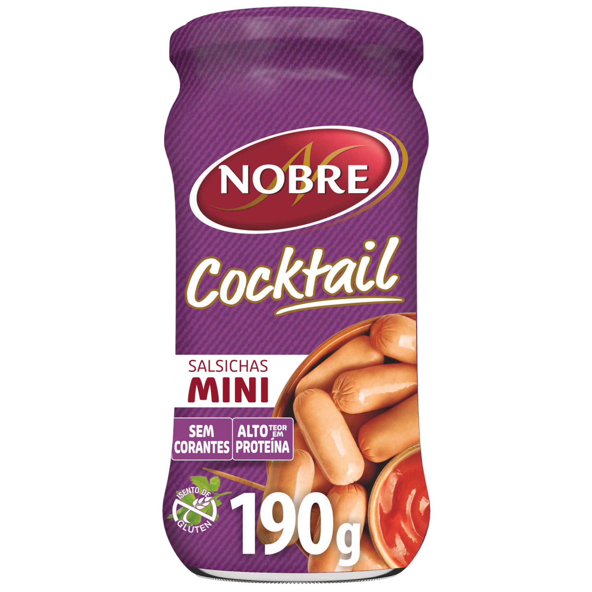 Salsichas Cocktail Frasco