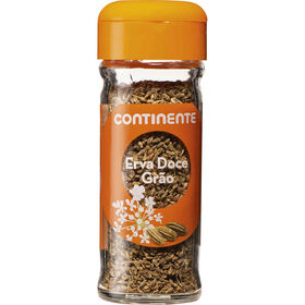 Erva Doce Gr&atilde;o em Frasco Continente