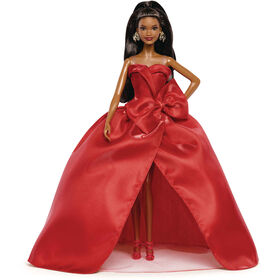 Barbie - Boneca Signature 2026 Holiday Cabelo Preto