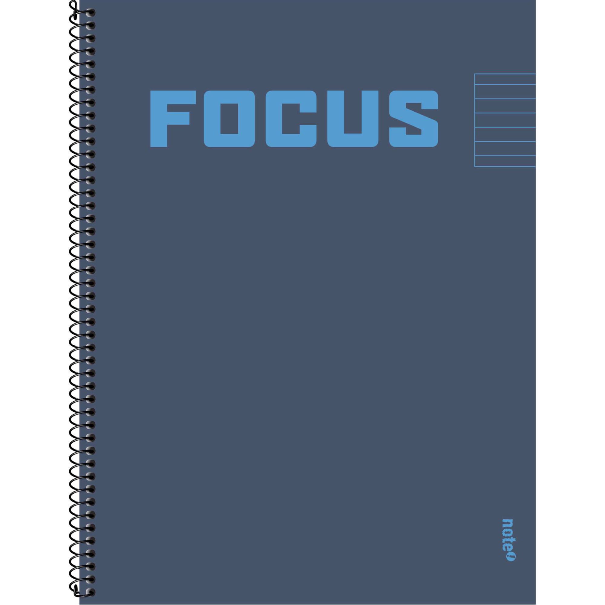Caderno A4 100 Folhas Pautado (v&aacute;rias cores) Note!
