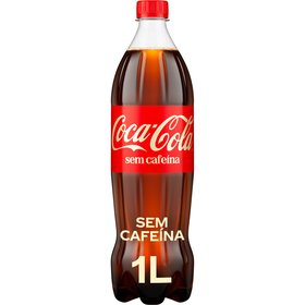 Refrigerante com Gás Cola sem Cafeína Coca-Cola
