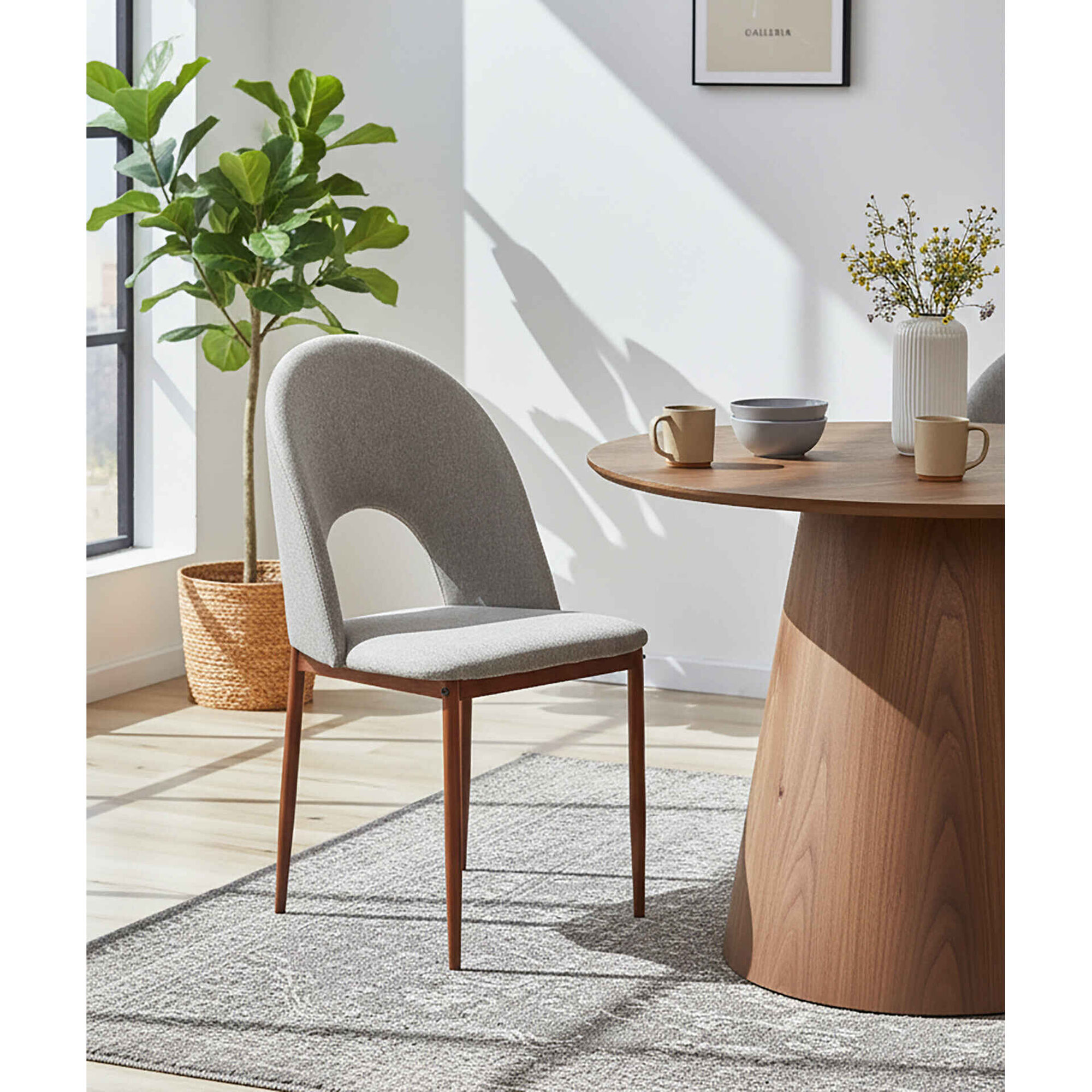 Cadeira Arco Bege Kasa