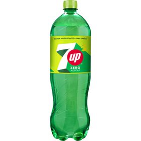Refrigerante com G&aacute;s Lima Lim&atilde;o Zero 7Up