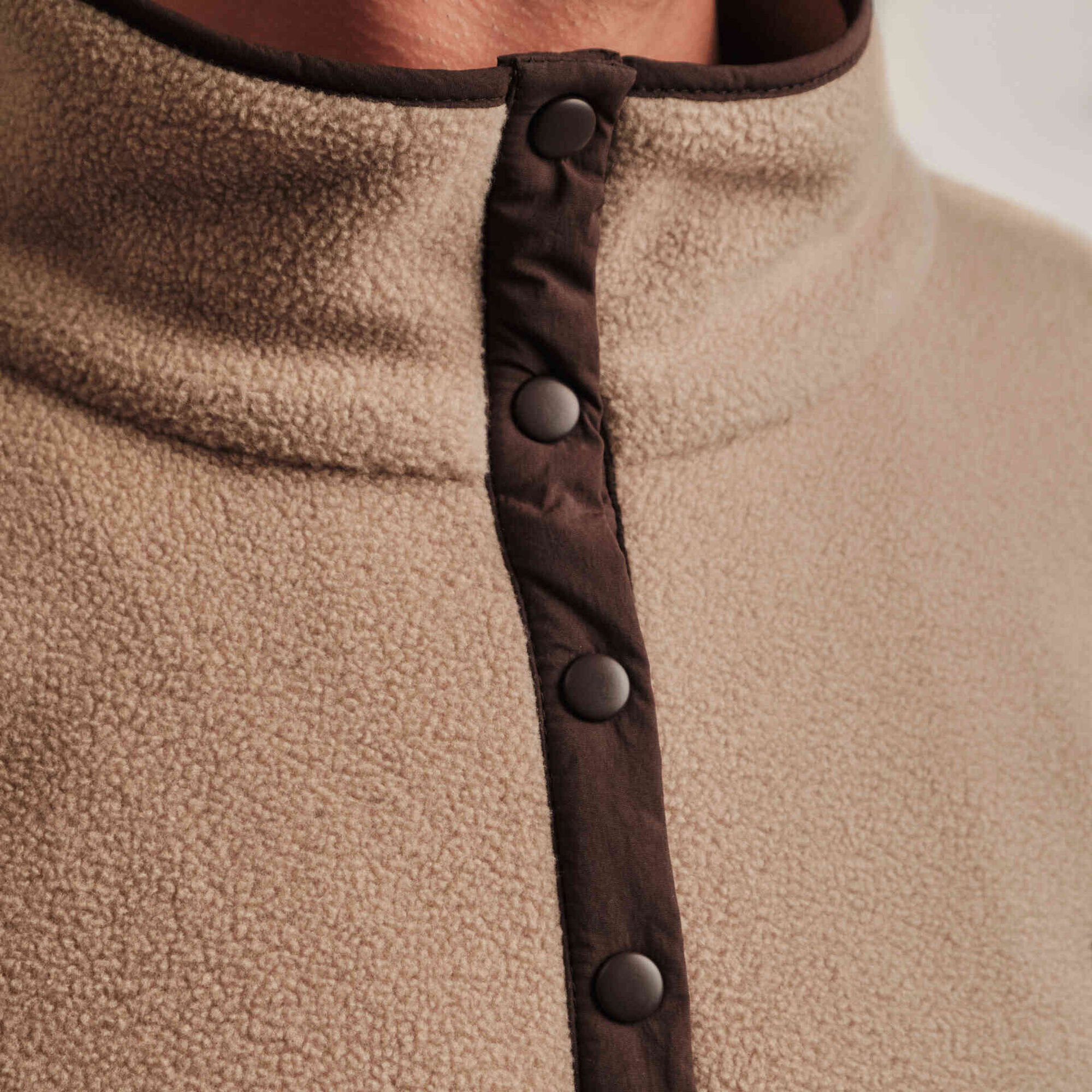 Camisola Polar Homem L Bege Berg