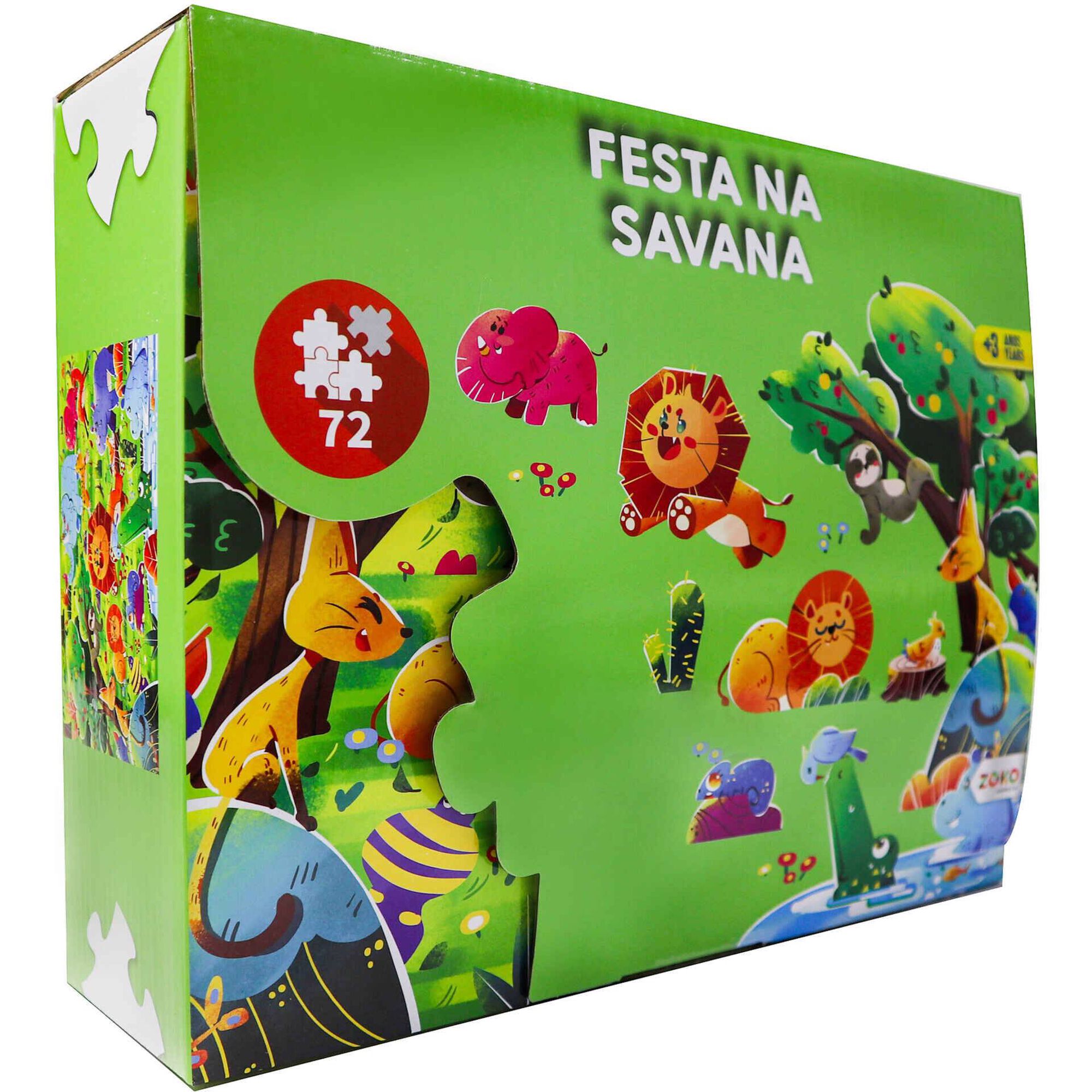 Zoko - Puzzle 72 Pe&ccedil;as
