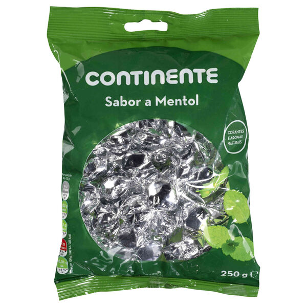 Rebuçados de Mentol Continente