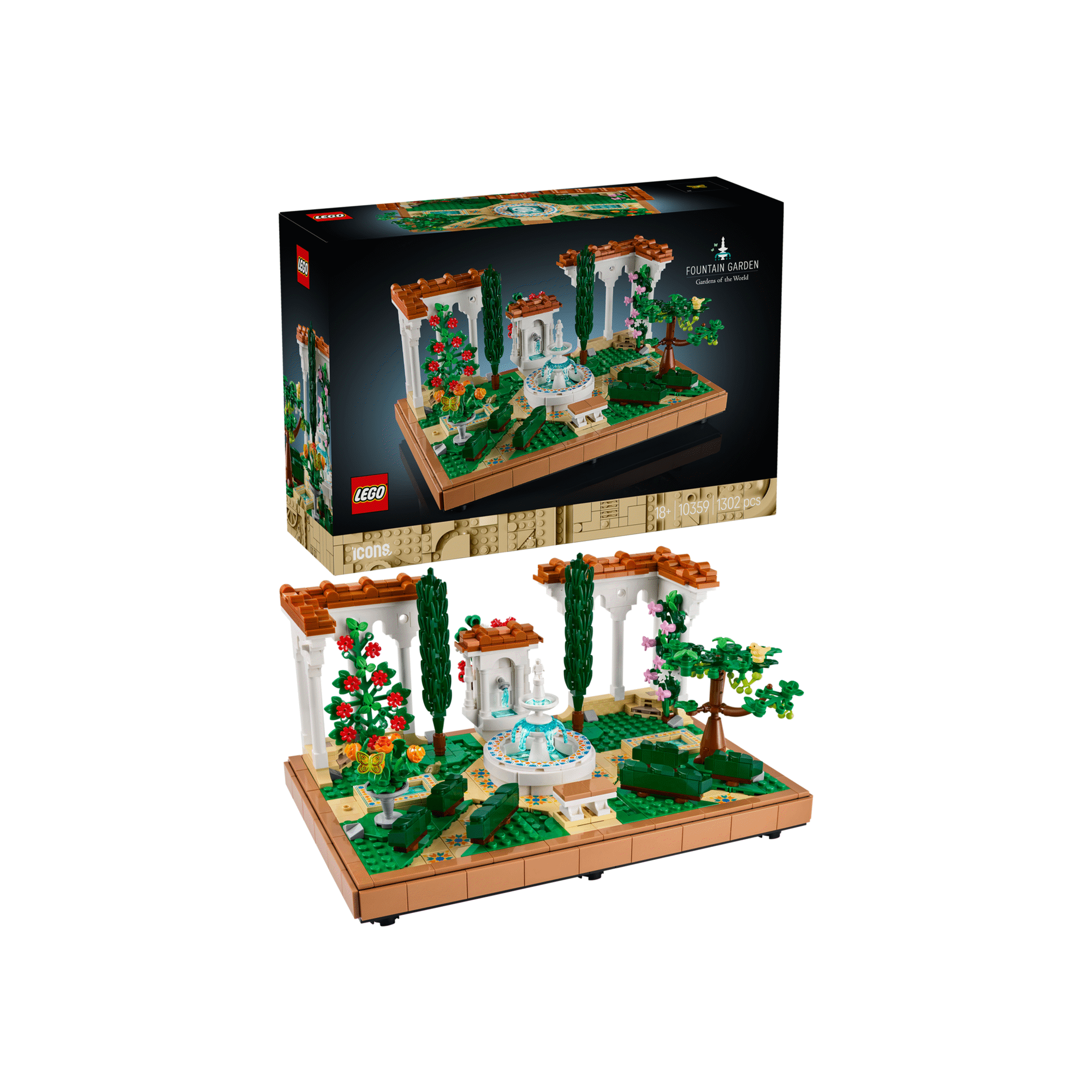 Jardim com Fonte - 10359