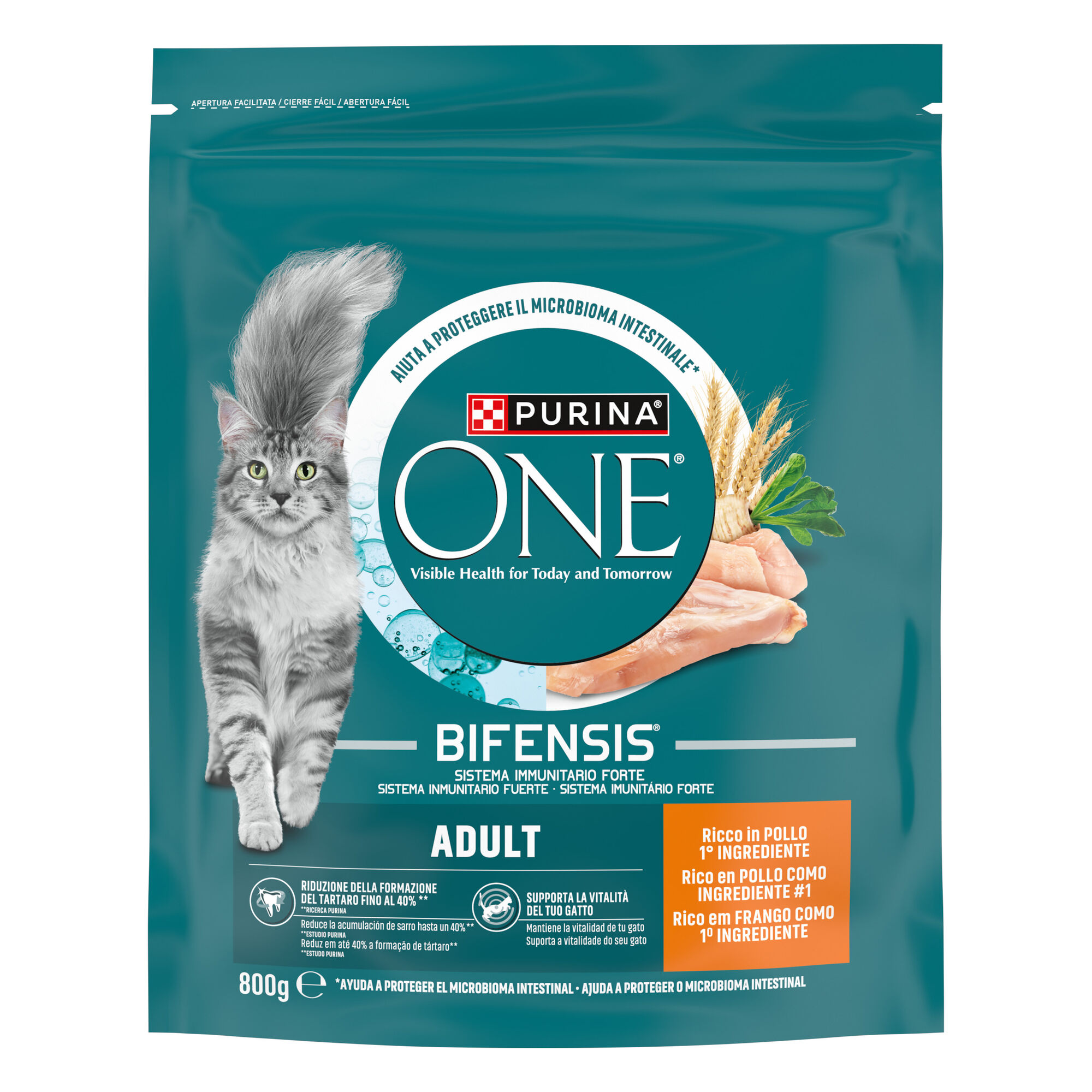 Ra&ccedil;&atilde;o para Gato Adulto Frango Purina One