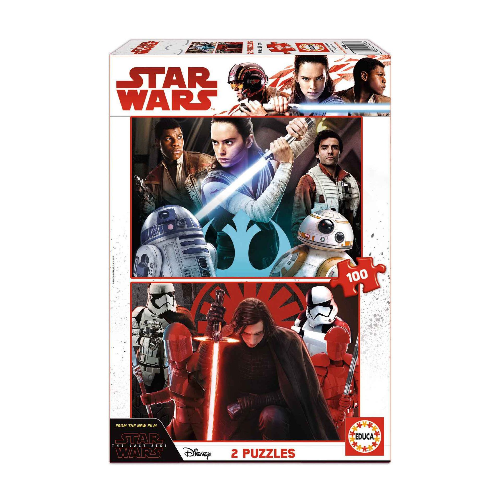 Puzzles 2x100 Peças (vários modelos)