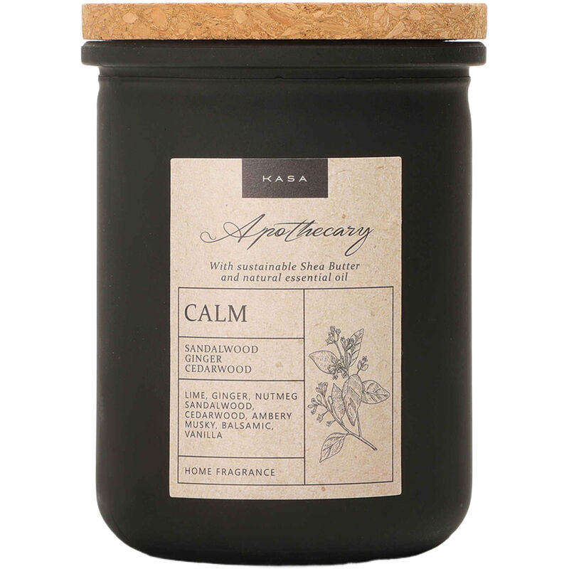 Vela em Copo com Tampa 220g Calm Kasa