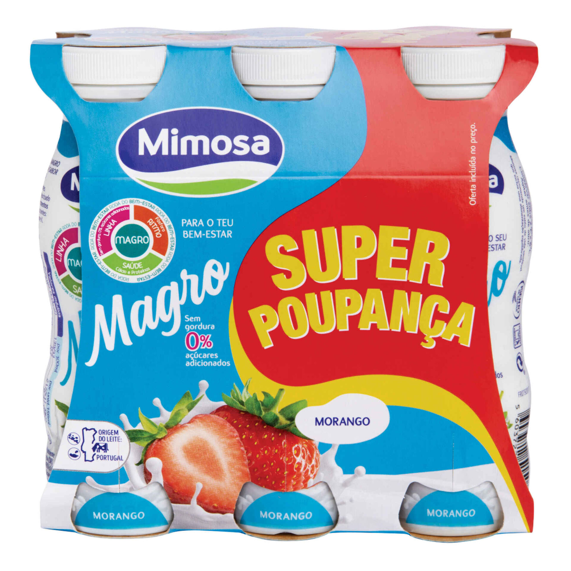 Iogurte Líquido Magro Morango Iogurte Líquido Magro Morango