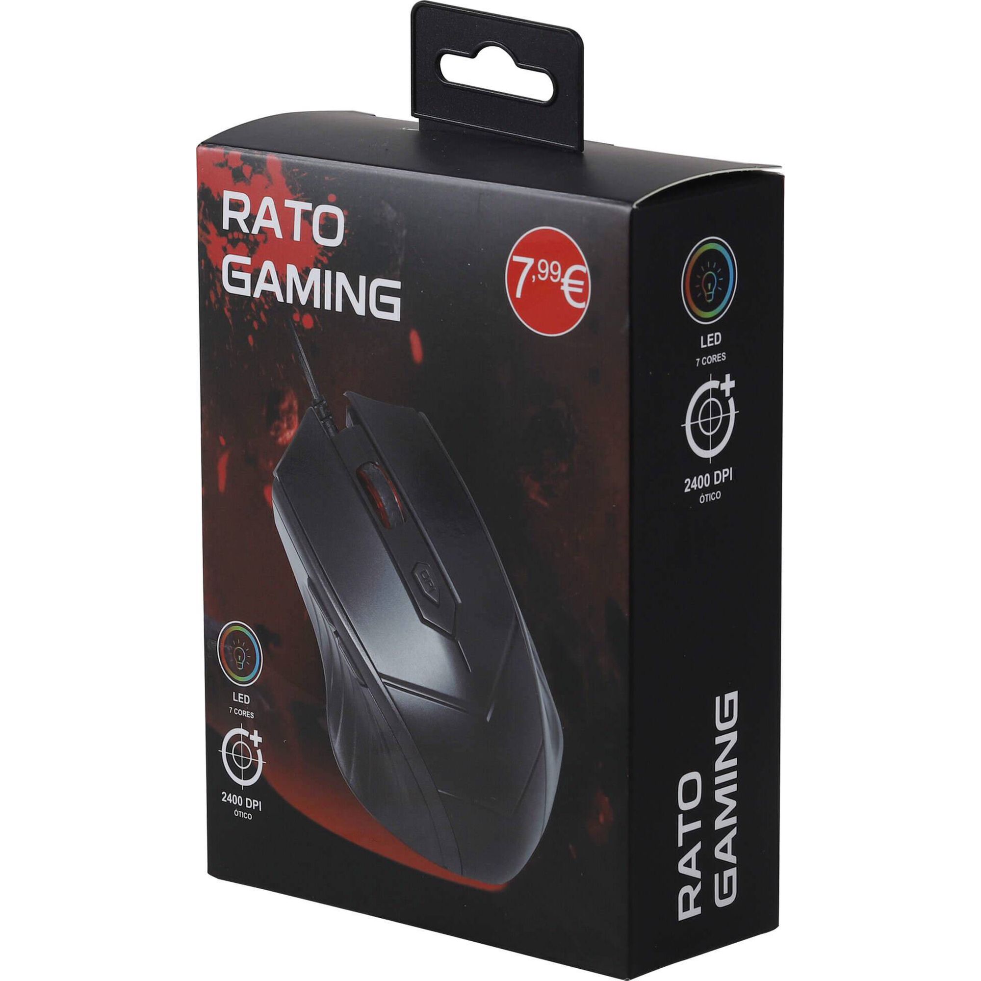 Rato Gaming com Led Bazar&atilde;o