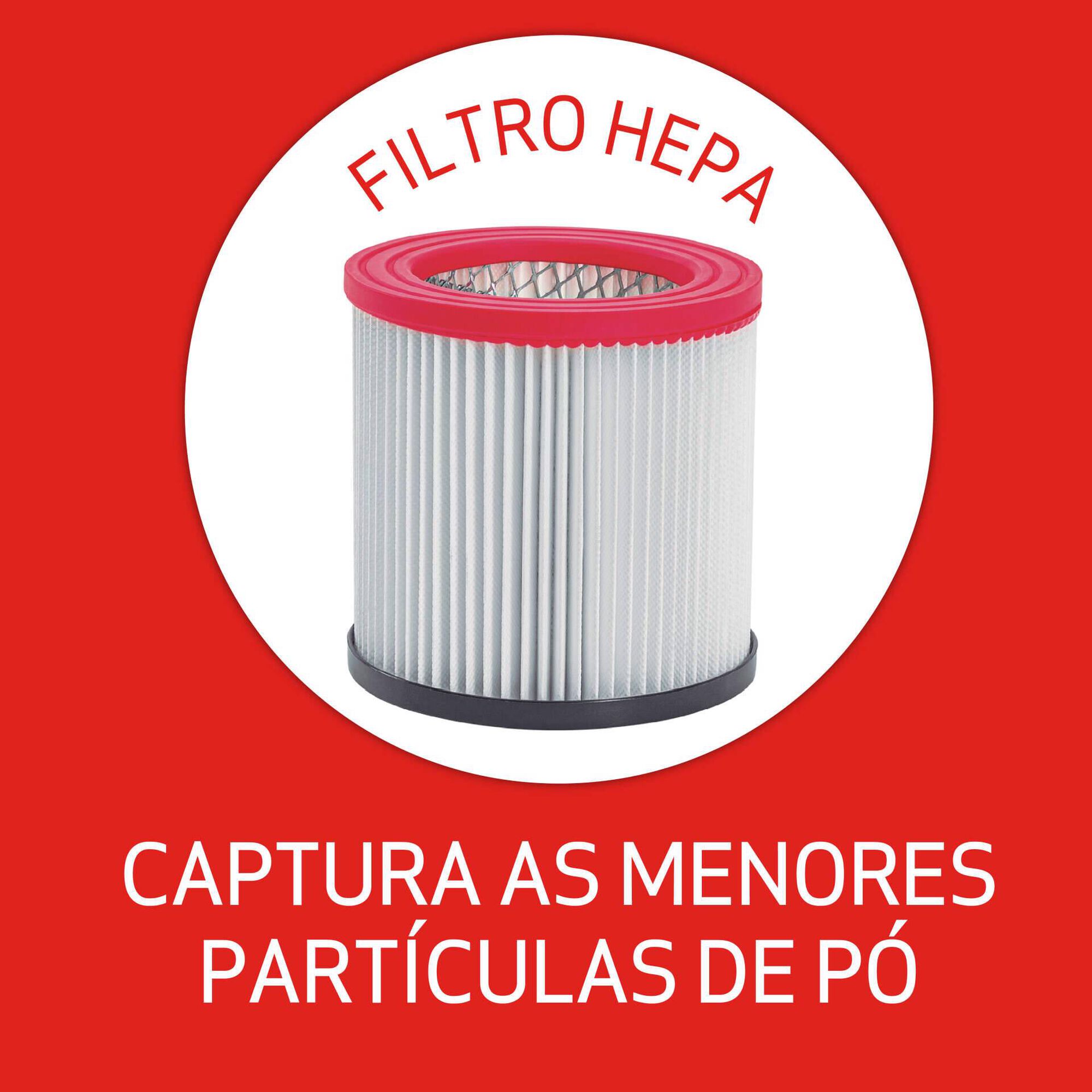 Aspirador S&oacute;lidos e L&iacute;quidos 30L Boost