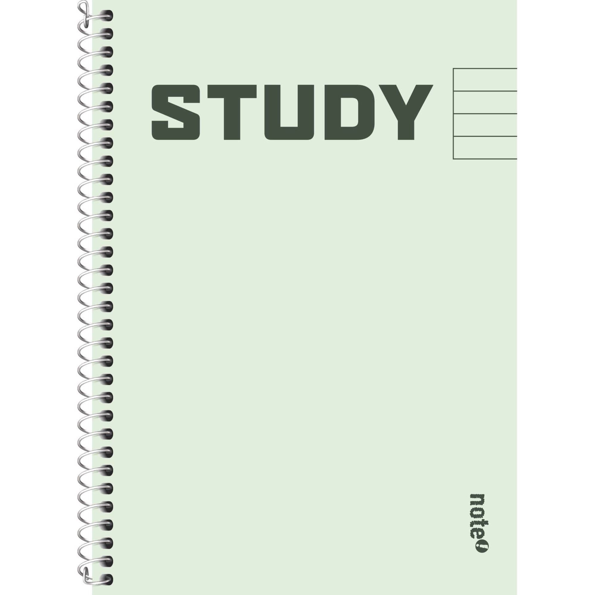 Caderno A5 100 Folhas Pautado (v&aacute;rias cores) Note!