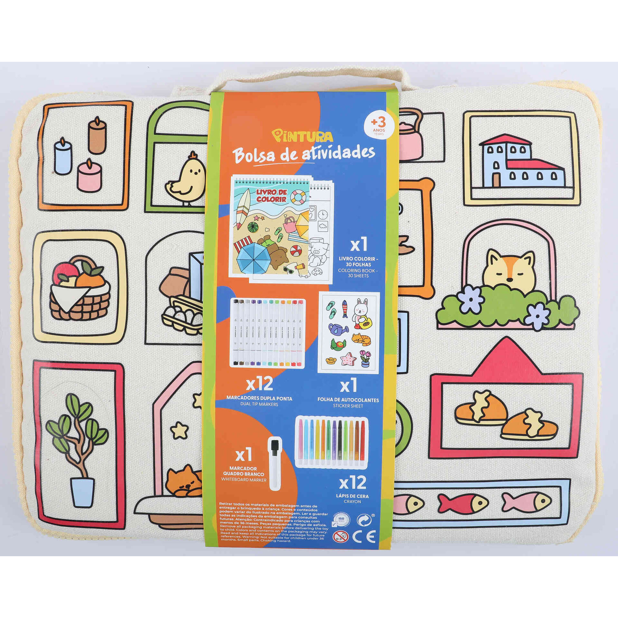 Bolsa de Atividades para Colorir