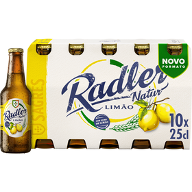 Cerveja com &Aacute;lcool Sumo Natural Lim&atilde;o Radler Sagres