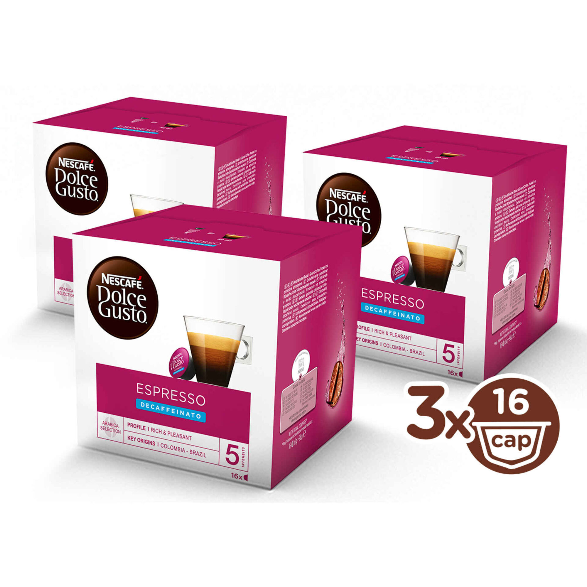 Cápsulas de Café Espresso Descafeinado Int 5 Cápsulas de Café Espresso Descafeinado Int 5