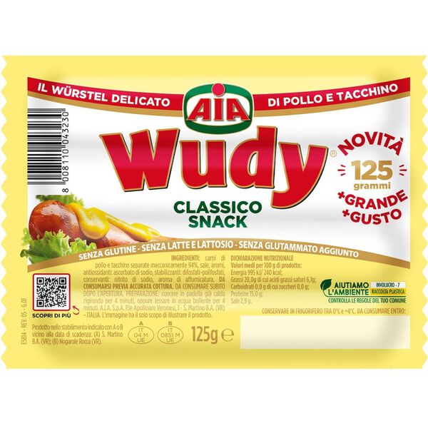 Salsicha de Frango e Peru Wudy
