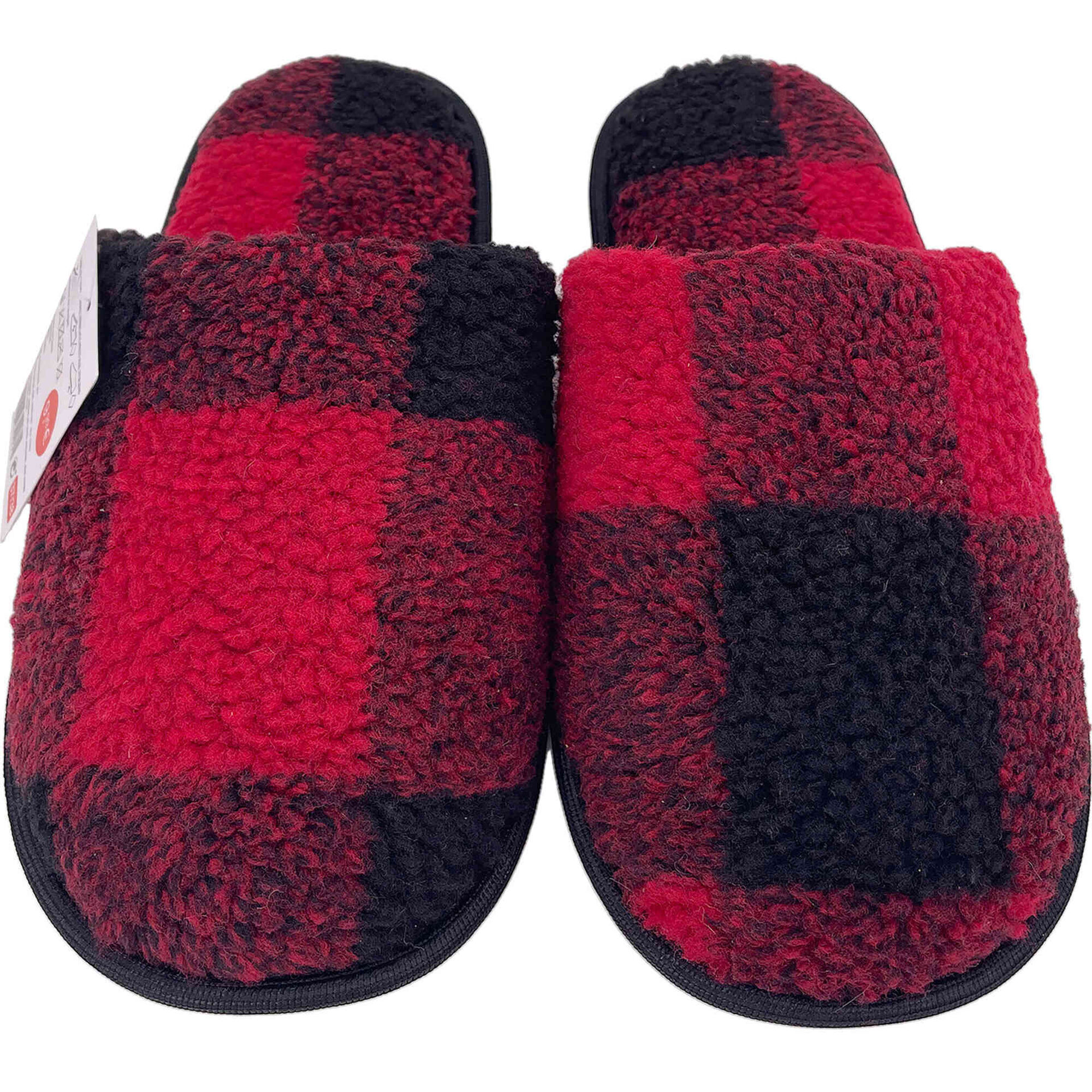 Chinelos com Pelo Xadrez Bazar&atilde;o