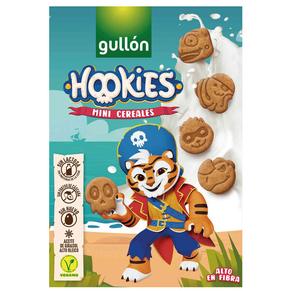 Bolachas Mini Cereais Hookies Gullón