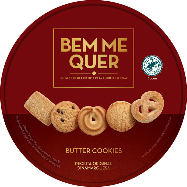 Bolachas de Manteiga em Lata Bem Me Quer