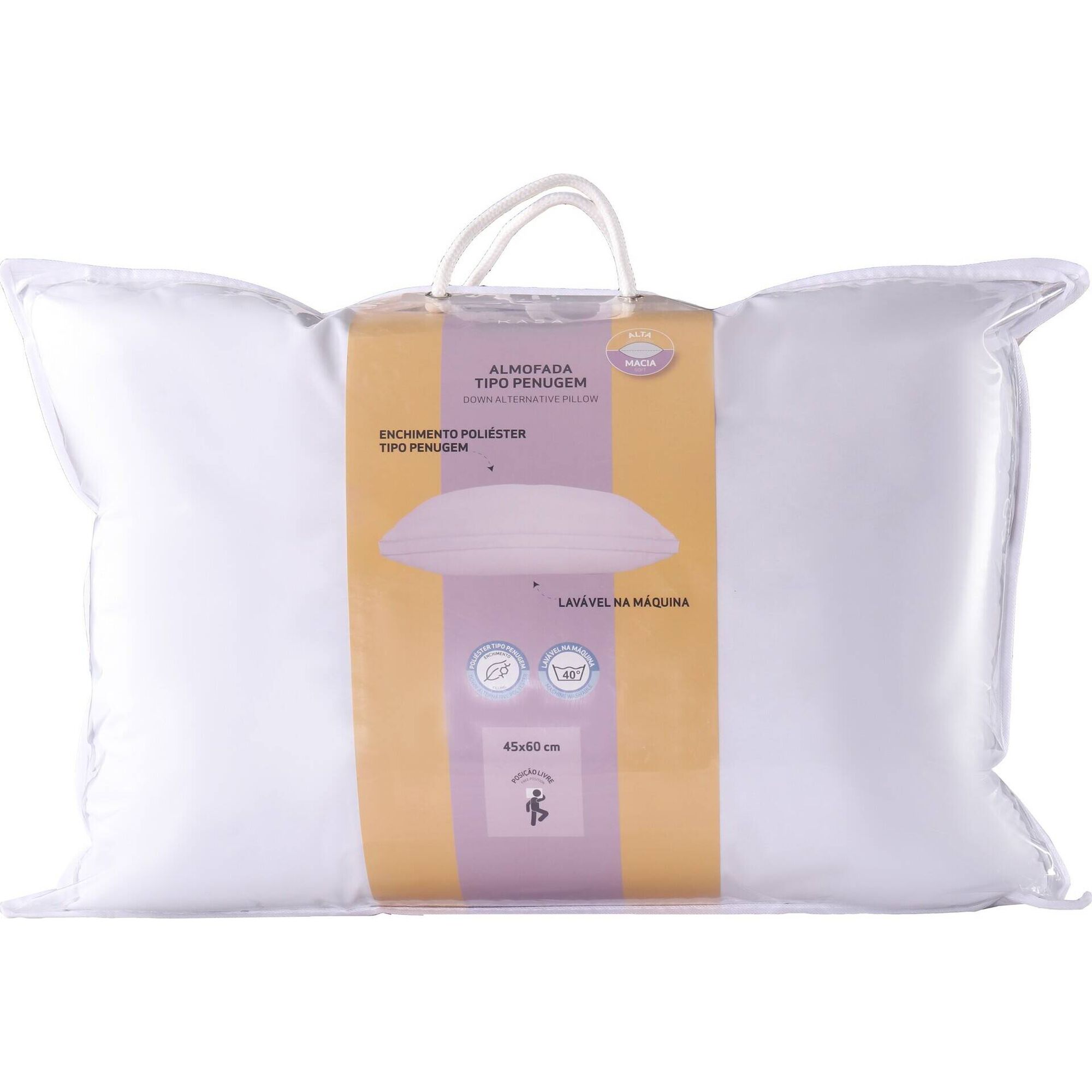 Almofada Tipo Penugem 45x60cm