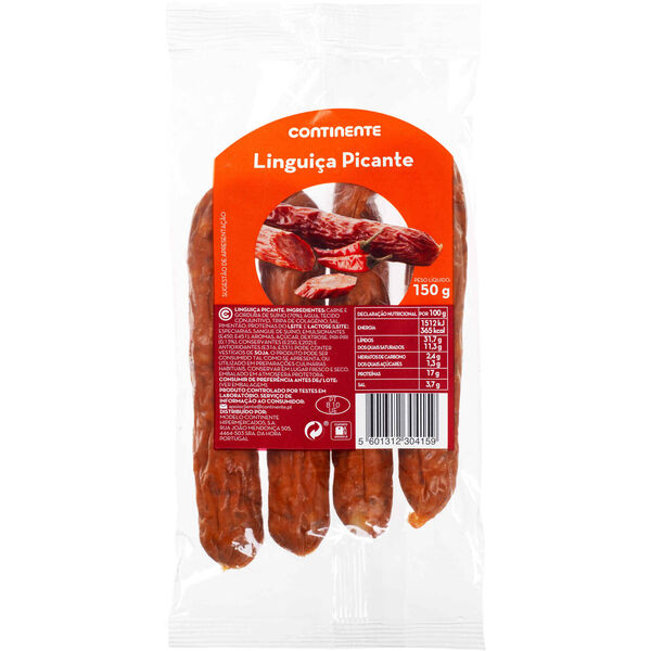 Linguiça Picante Continente