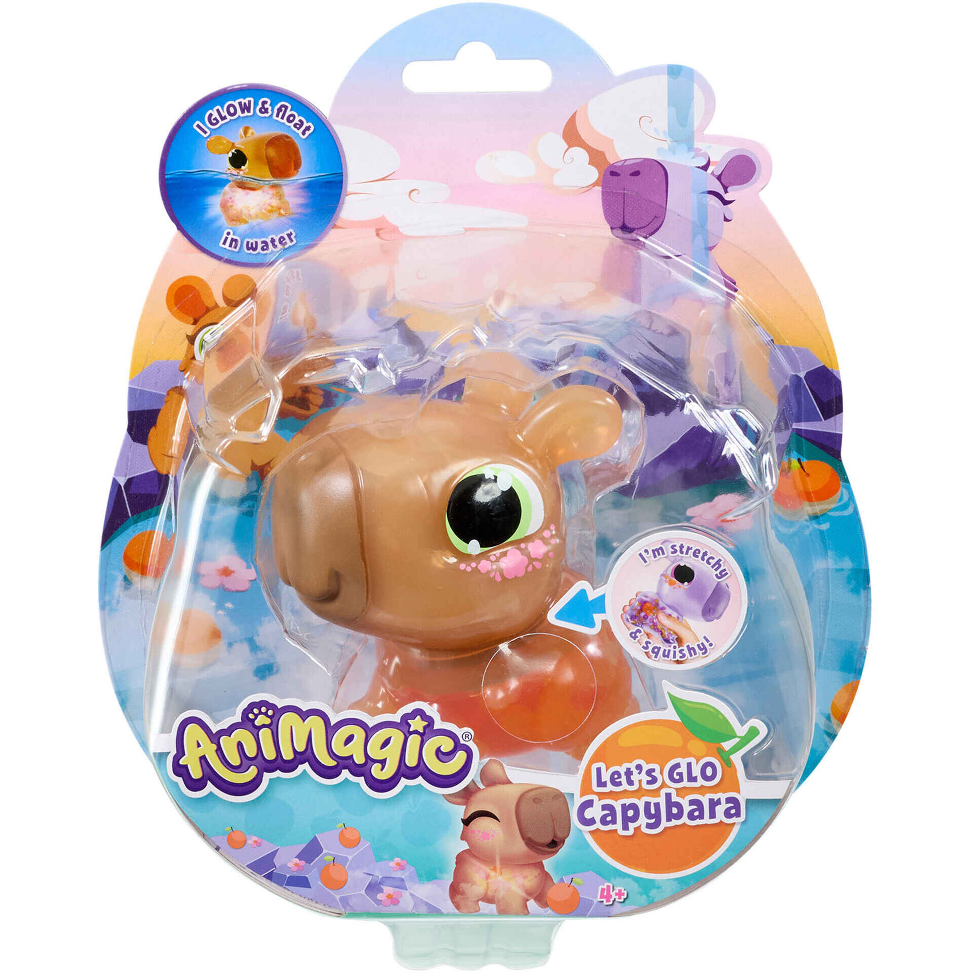 Peluche Capivara Interativa (vários modelos)