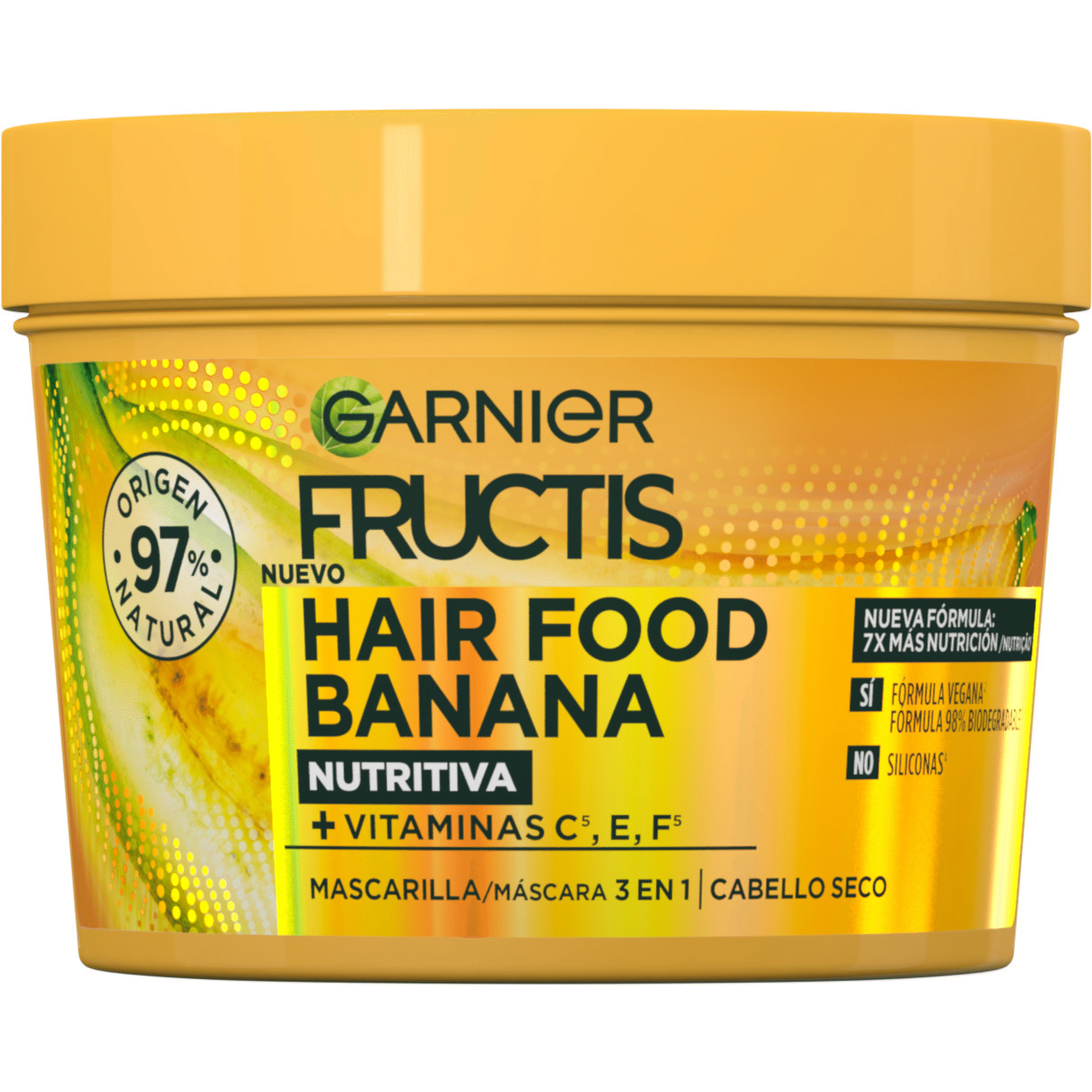 M&aacute;scara Cabelo Hair Food Banana Garnier Fructis