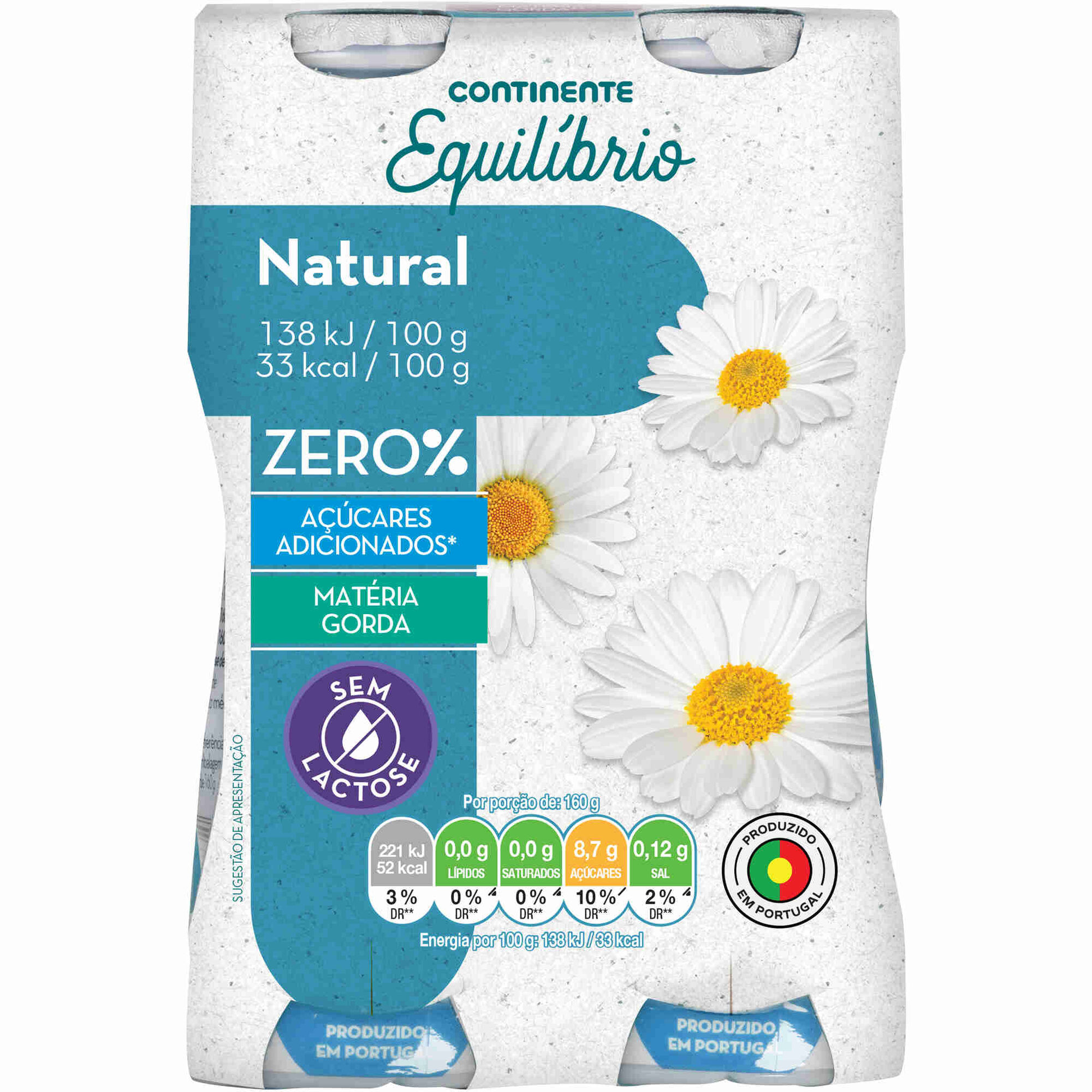 Iogurte Líquido Natural sem Lactose