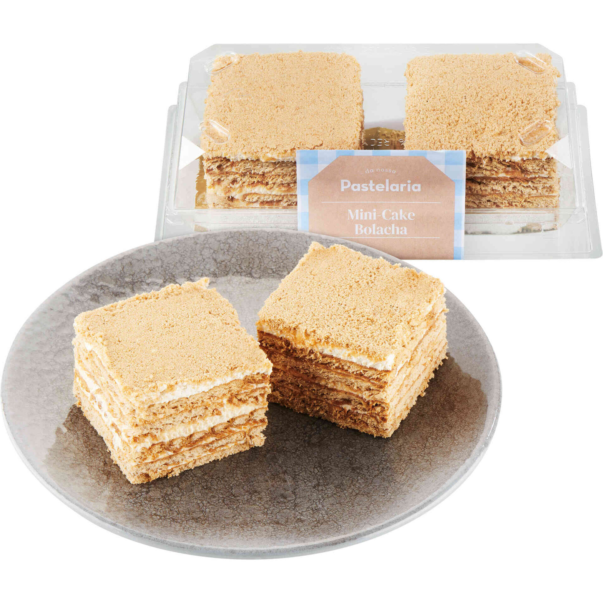 Mini-Cake Bolacha Da Nossa Pastelaria
