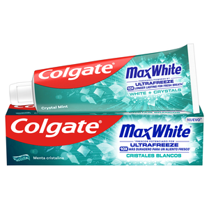 Pasta de Dentes Cristais Brancos Colgate Max White