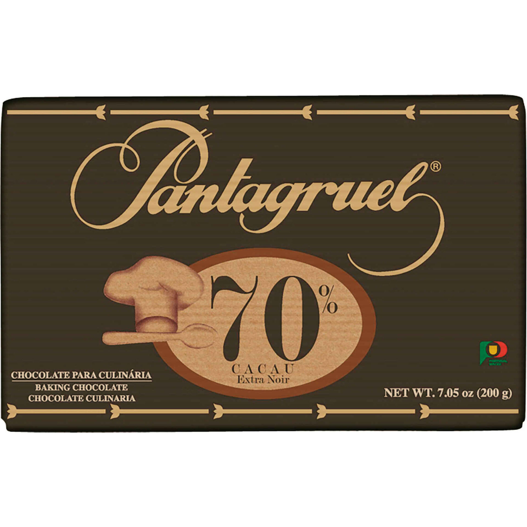 Tablete de Chocolate Culinária 70% Cacau Tablete de Chocolate Culinária 70% Cacau