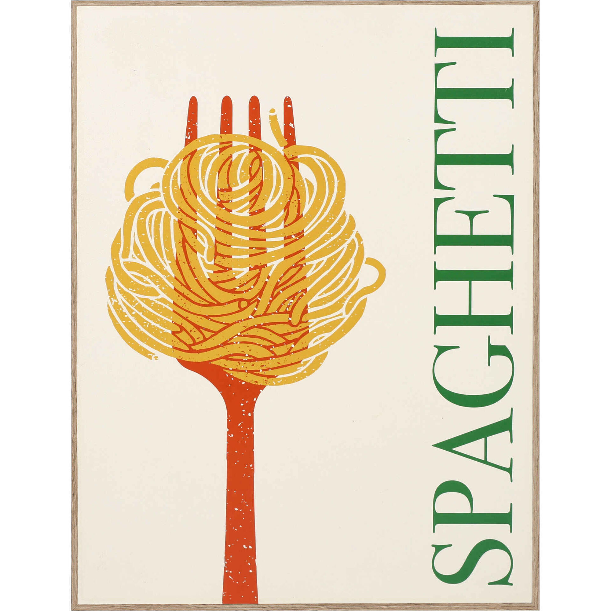 Quadro 30x40cm Spaghetti