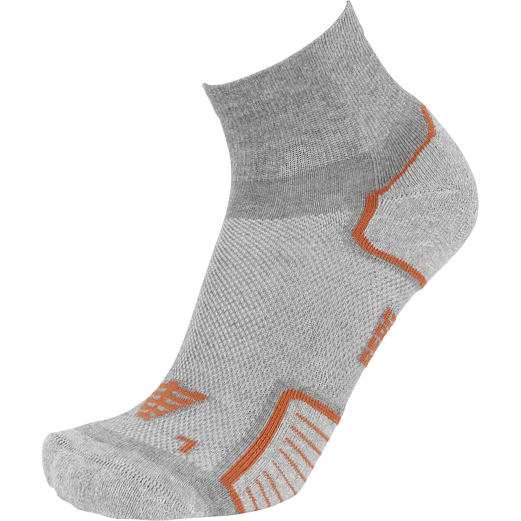 Meias Caminhada Cano Curto Cinza 37-41 Berg